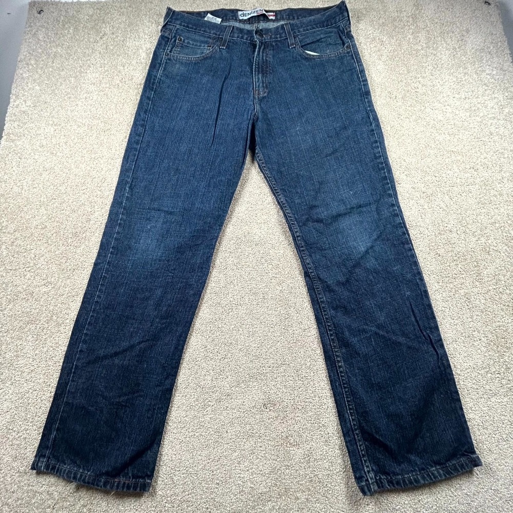 Denizen From Levi's 287 Straight Fit Jeans Mens 33x30 Blue Denim Cotton Outdoor